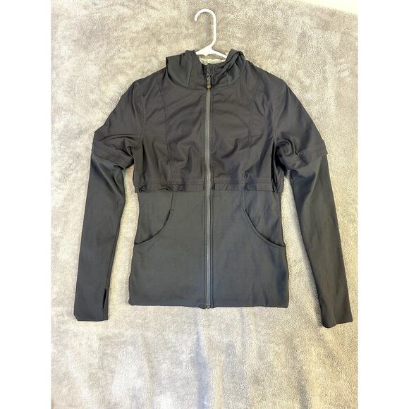 Lululemon Jackets & Blazers - Lululemon Women’s Reversible Lightweight Running Jacket Gray Size 8